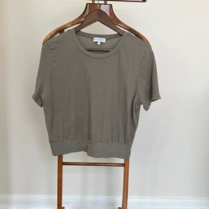 Michael Stars Olive Short Sleeve Tee